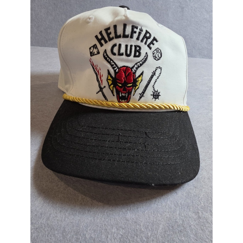 Netflix Stranger Things Hellfire Club Men's Snapback Trucker Hat